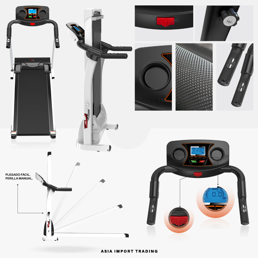 Trotadora TREADMILL II Blanca Bluetooth
