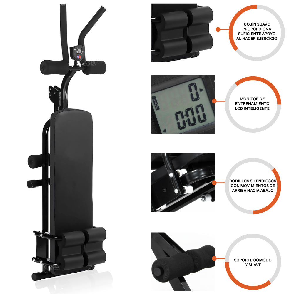 Banca Abdominal Plegable 2 en 1