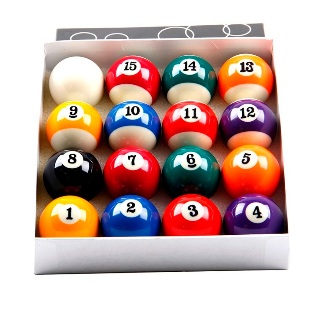 Set de Bolas de Pool Classic — 16 Piezas (1–15 + Blanca)
