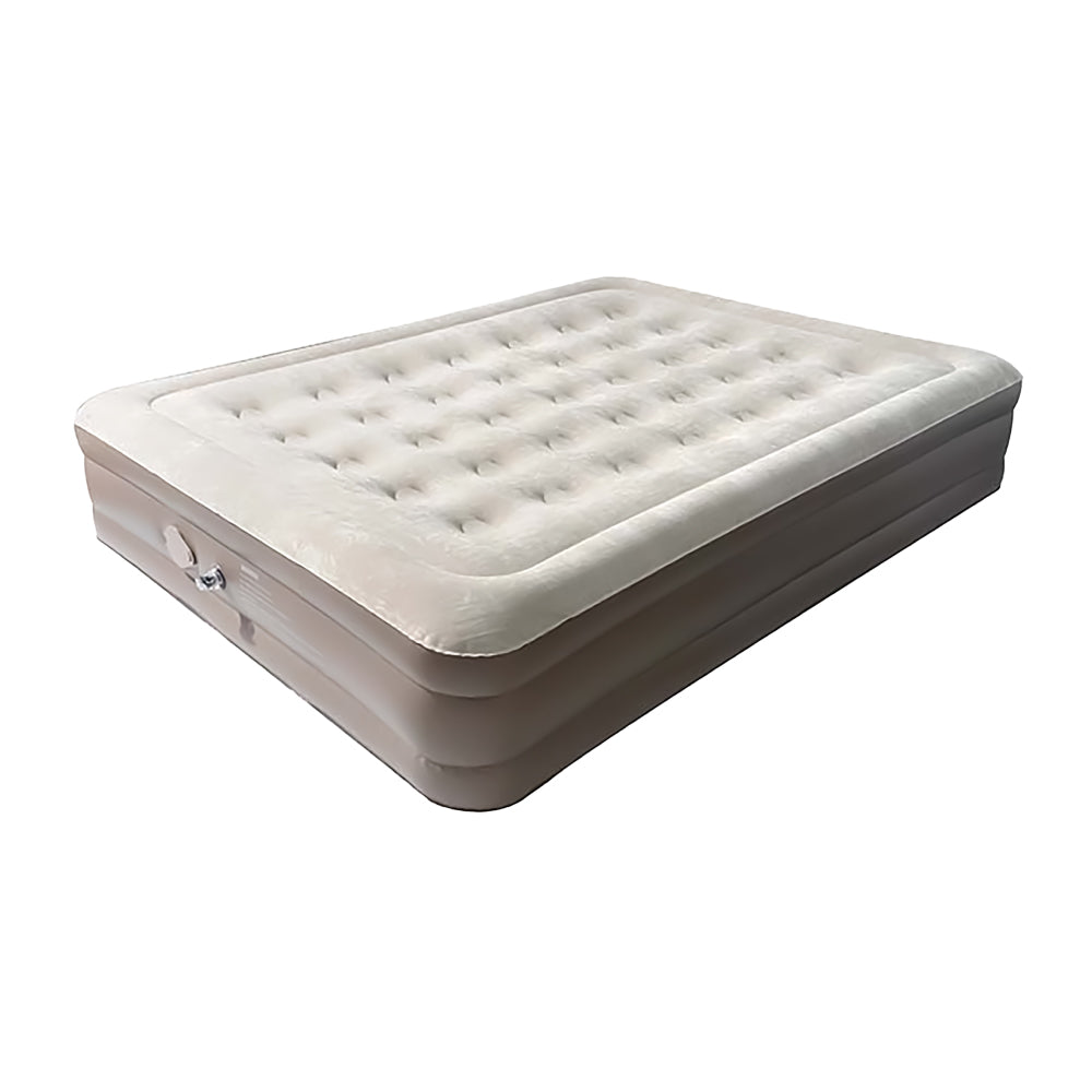Cama Inflable 2 plazas con inflador incorporado