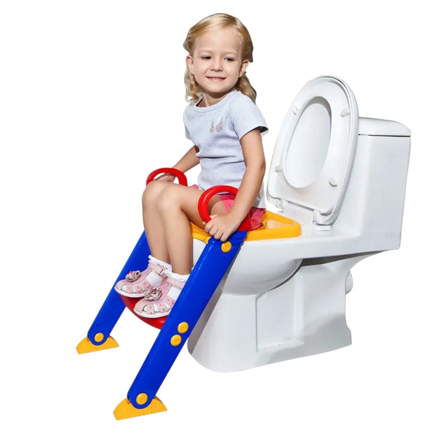 Adaptador de Baño con Escalera para Niños