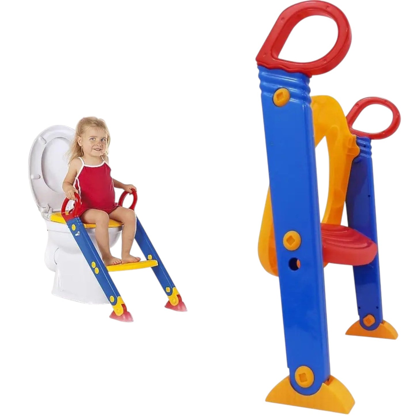 Adaptador de Baño con Escalera para Niños