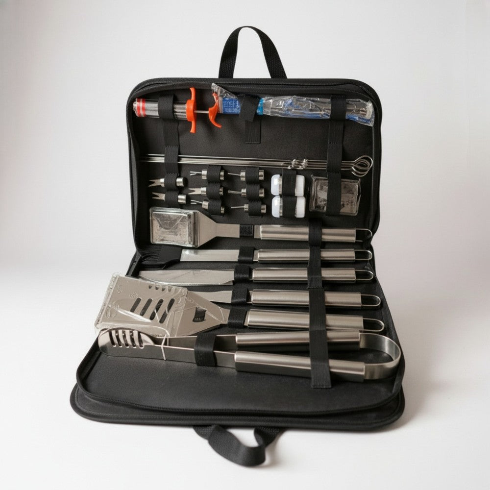 Set Parrillero BBQ con Estuche