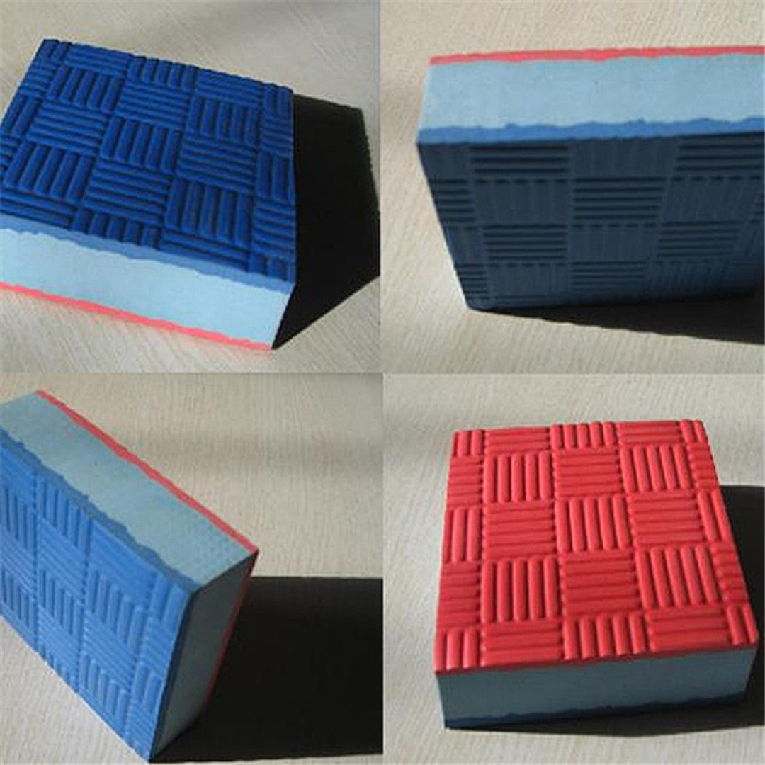 Tatami EVA Reversible 1×1 m (25 mm) – Alto Impacto Azul/Rojo