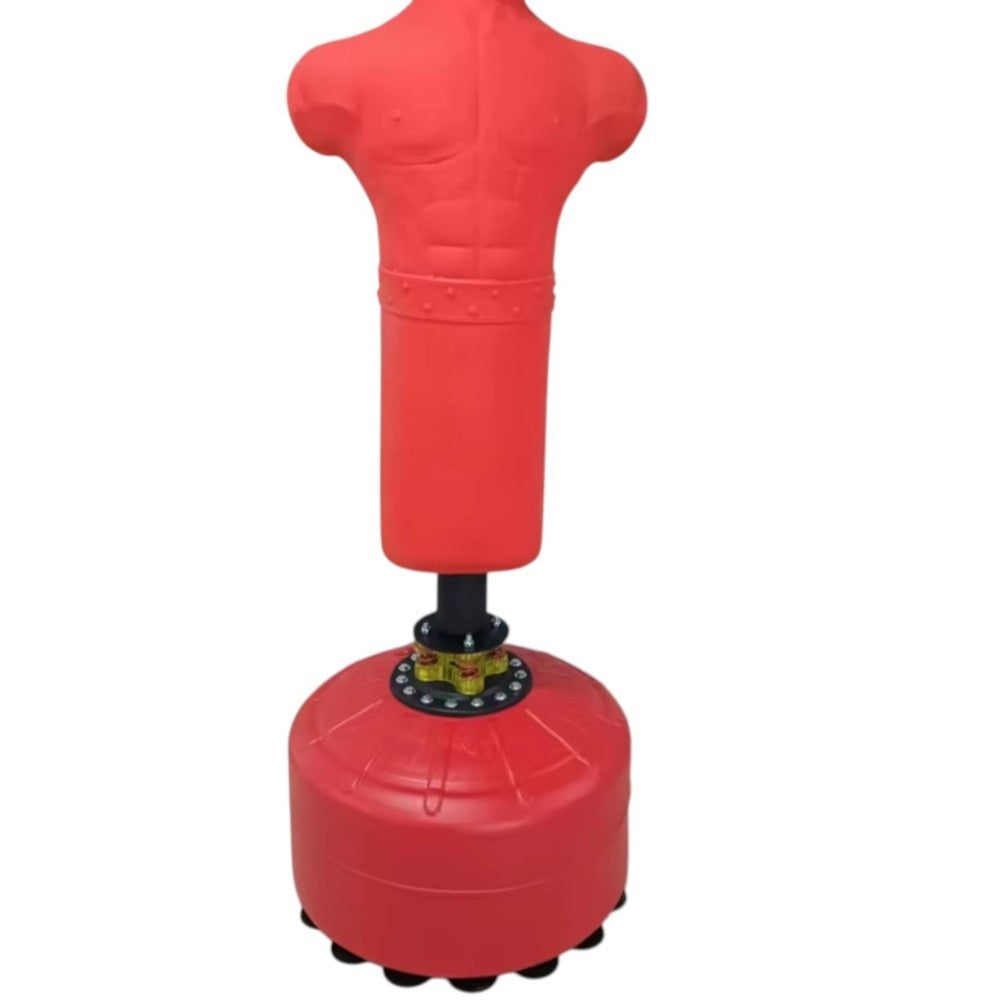 Muñeco de Entrenamiento de golpe tipo torso con base 170 cm Rojo