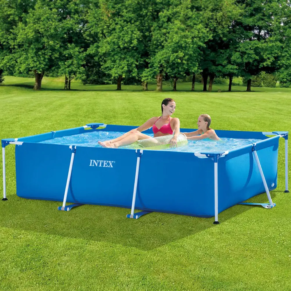 Piscina Estructural Rectangular Intex 2,2m x 1,5m x 0,60m 1.662 Lt