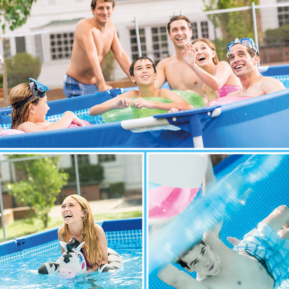 Piscina Estructural Rectangular Intex 2,2m x 1,5m x 0,60m 1.662 Lt