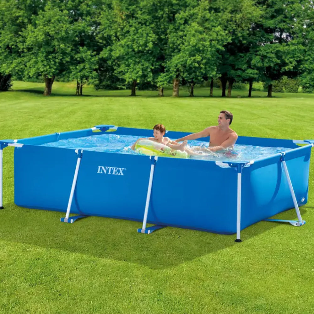 Piscina Estructural Rectangular Intex 2,6m x 1,6m x 0,65m 2282 Lts
