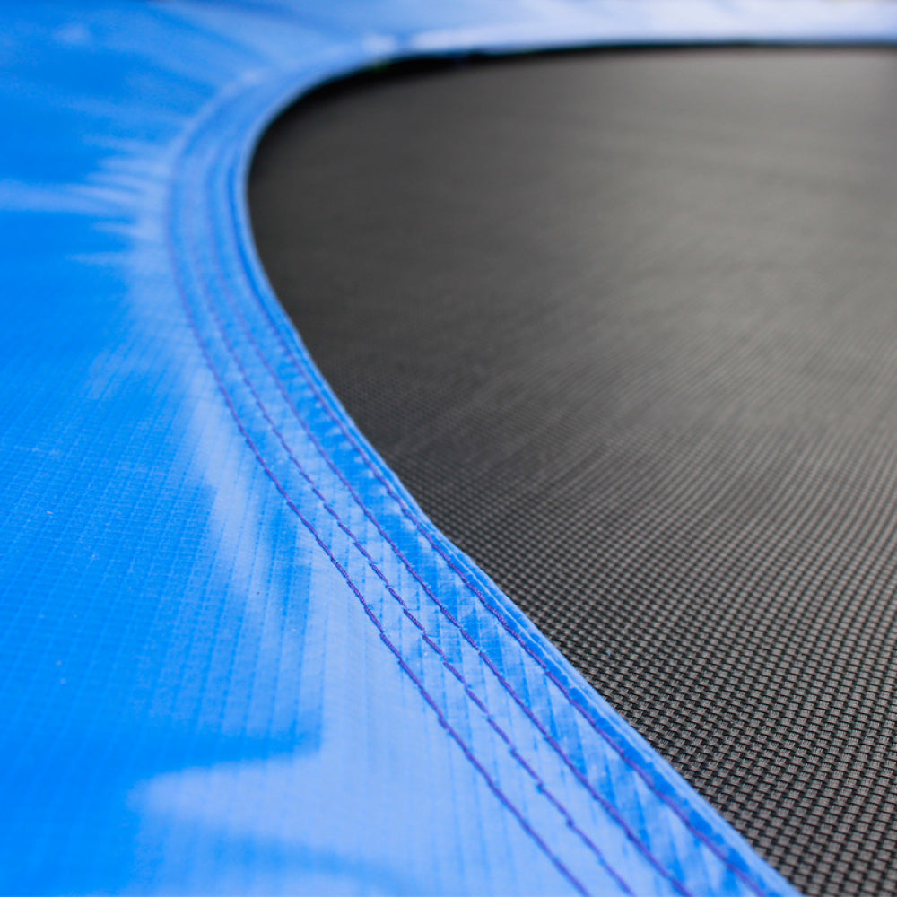 Cama Elastica con malla y Escalera 4.26mt 14Ft Azul