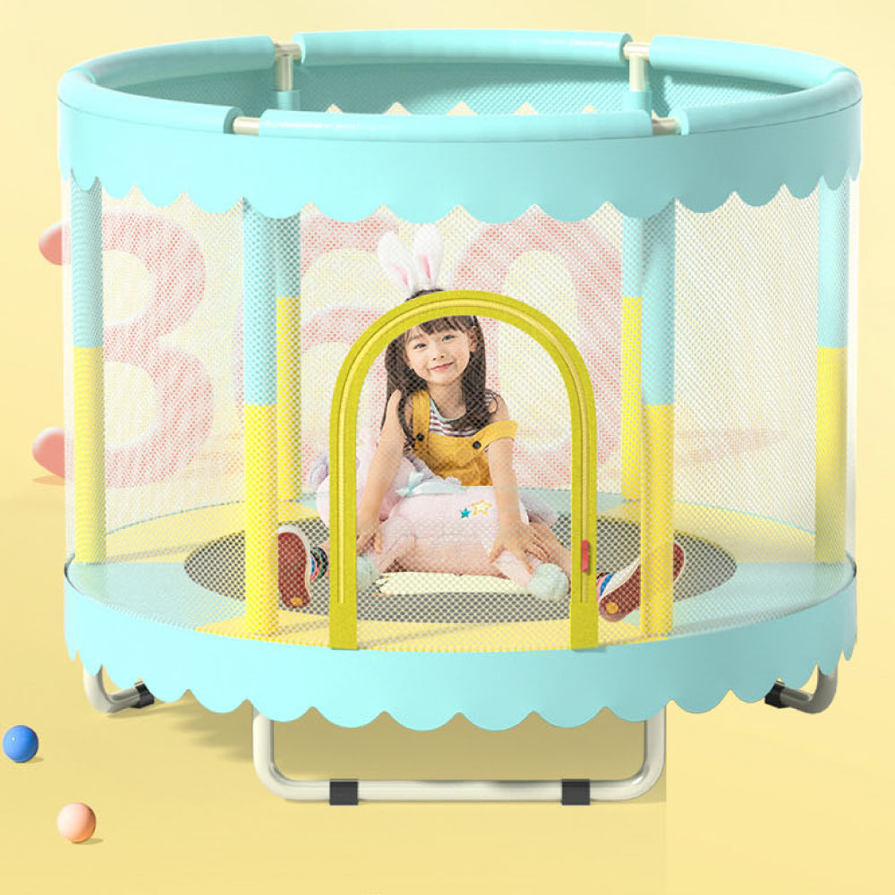 Mini Trampolin Cama Elastica Para Niños 150 cms PWRFitness