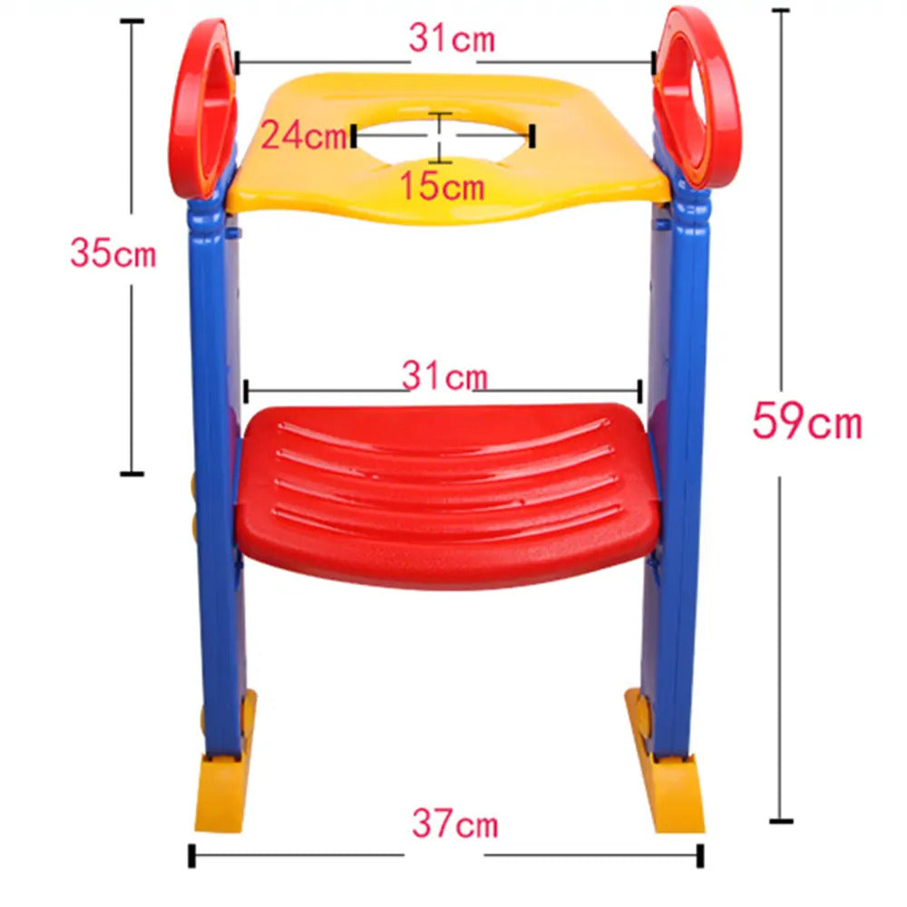 Adaptador de Baño con Escalera para Niños