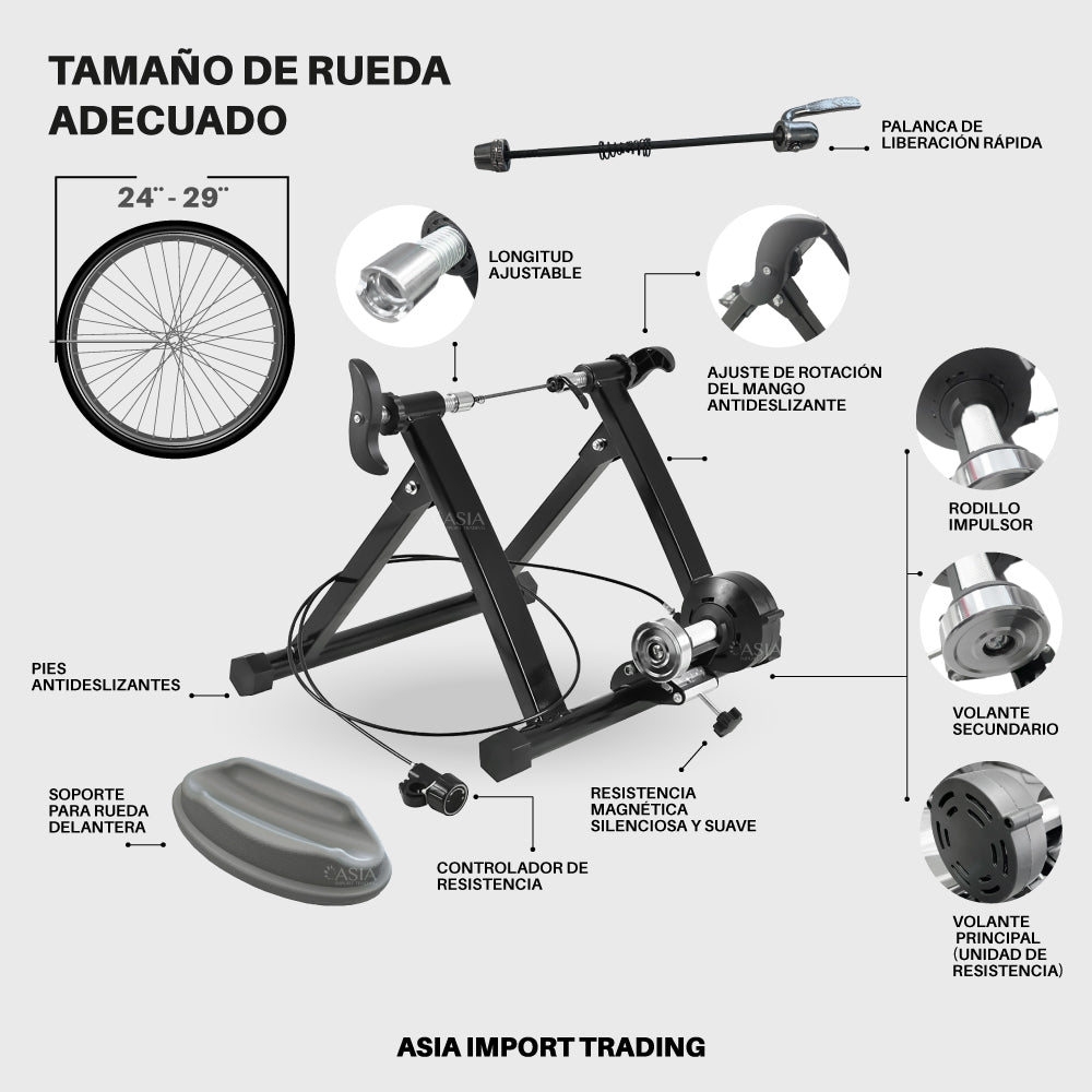 Rodillo Para Bicicleta