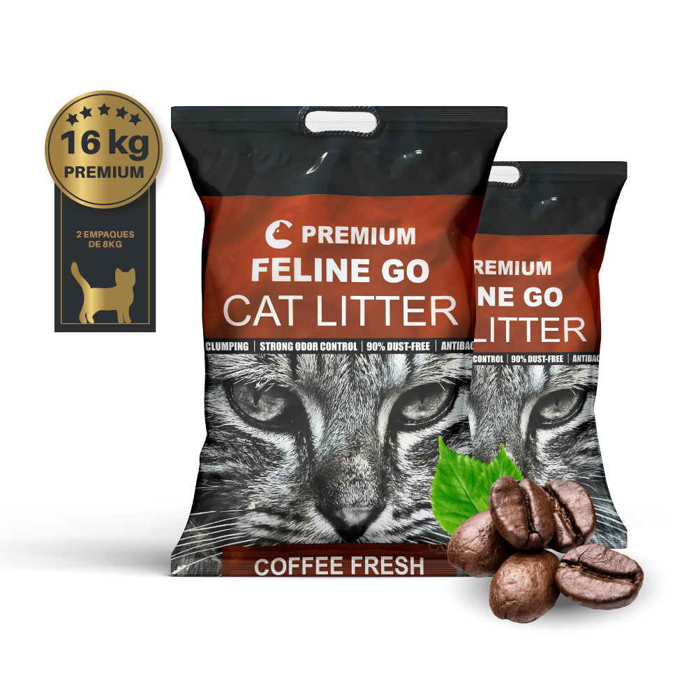 Arena para gatos Premium aroma Café 16k
