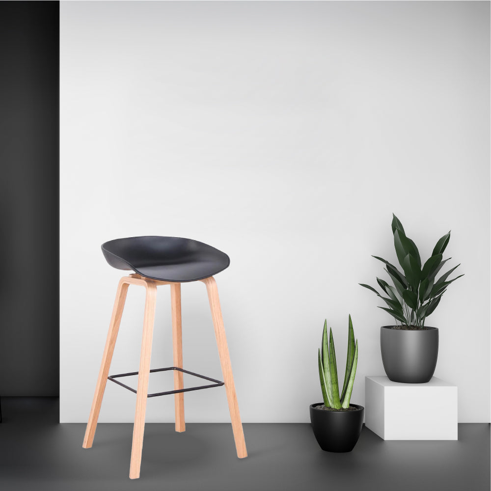 Silla Taburete color Negro