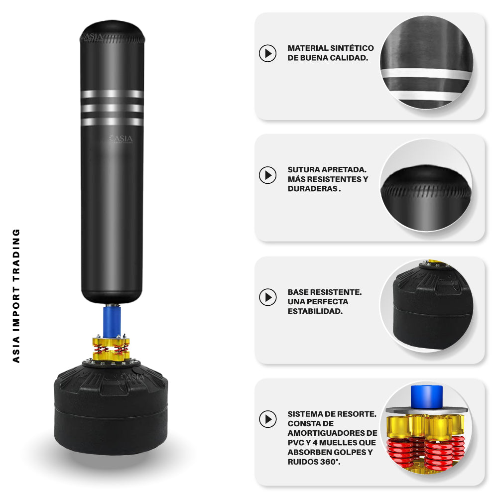 Saco de Box con Base y resortes 1,7 mt