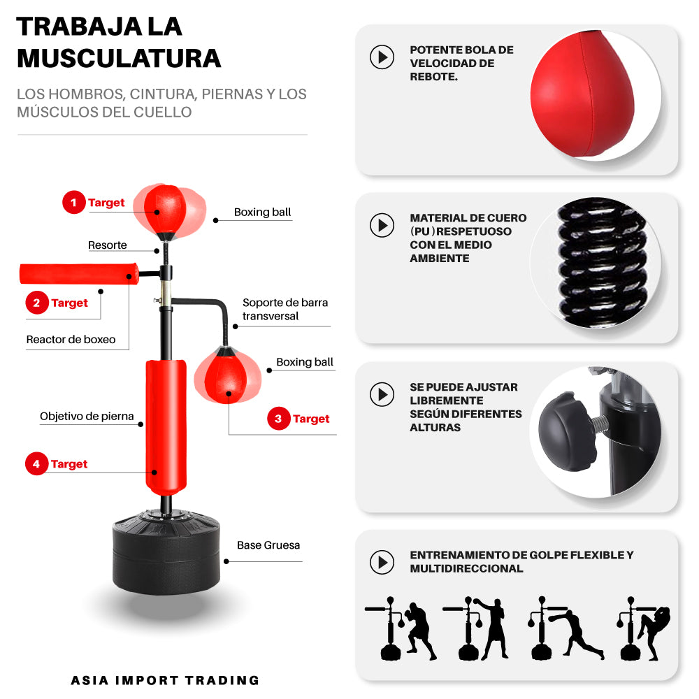 Estacion de boxeo Multifuncional