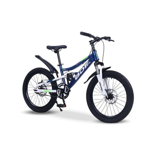 Bicicleta MTB Aro 20 Azul Doble Suspension
