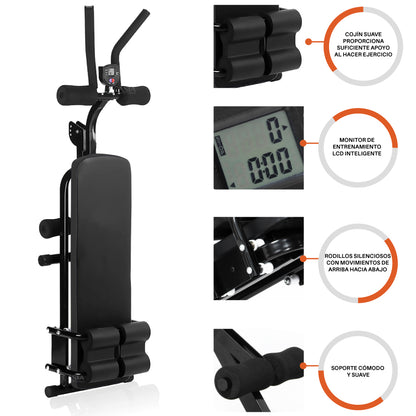 Banca Abdominal Plegable 2 en 1