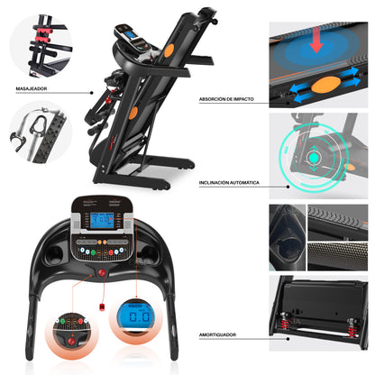 Trotadora Multifuncional TREADMILL 8002