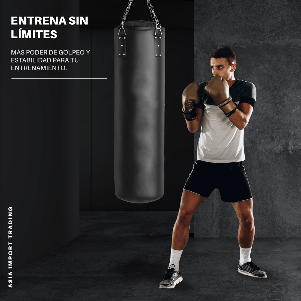 Saco de Box colgante Negro 120 cm