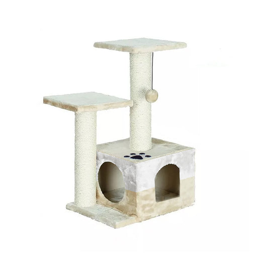 Rascador de Gatos 3 niveles 70 cm