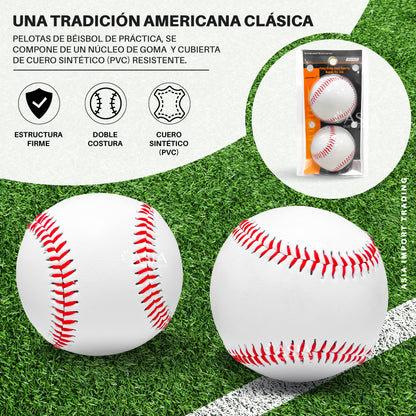 Set 2 pelotas de Baseball