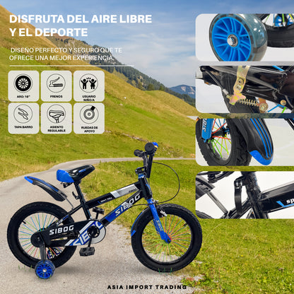 Bicicleta Infantil Aro 16 Azul