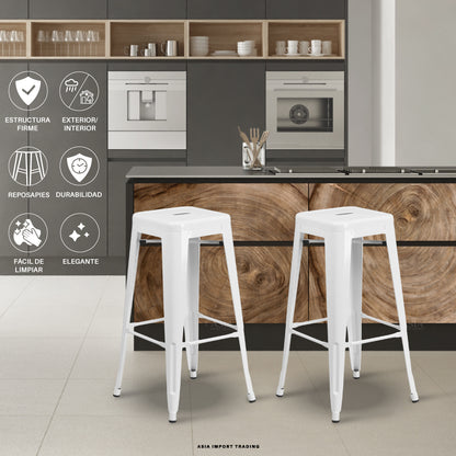 Piso de Bar Blanco Home&Design