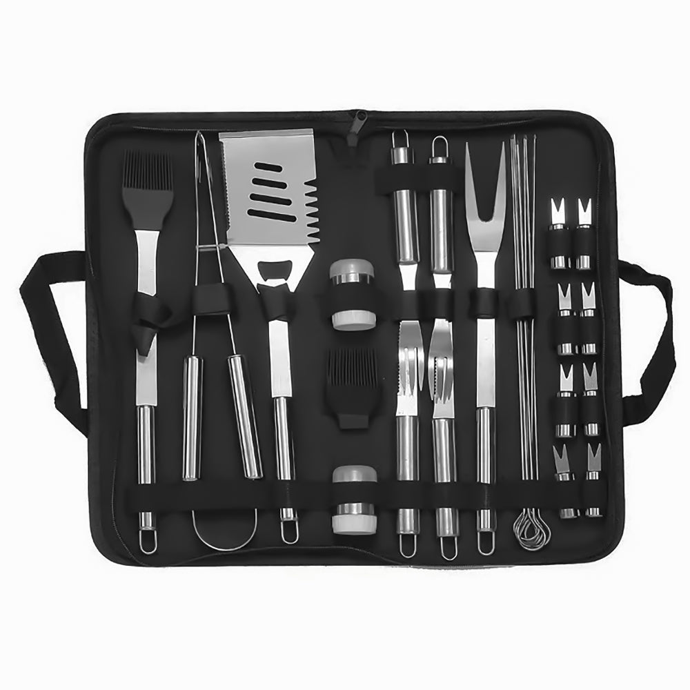 Set de 27 Accesorios Parrilleros con Maletin