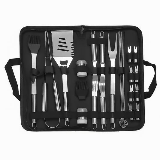 Set de 27 Accesorios Parrilleros con Maletin