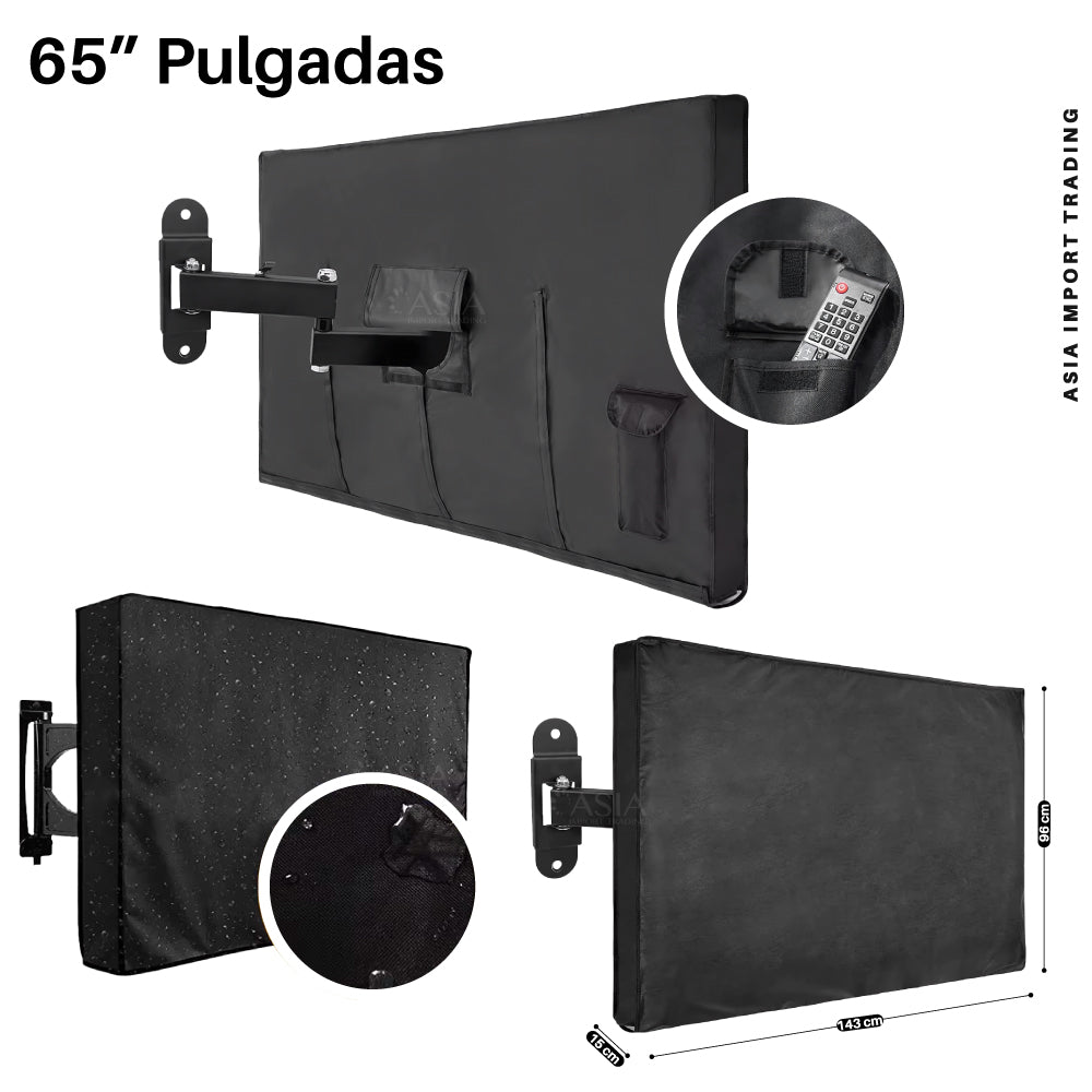 Funda impermeable para TV 65 pulgadas