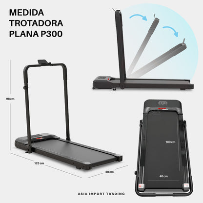 Trotadora Plana Treadmill P300