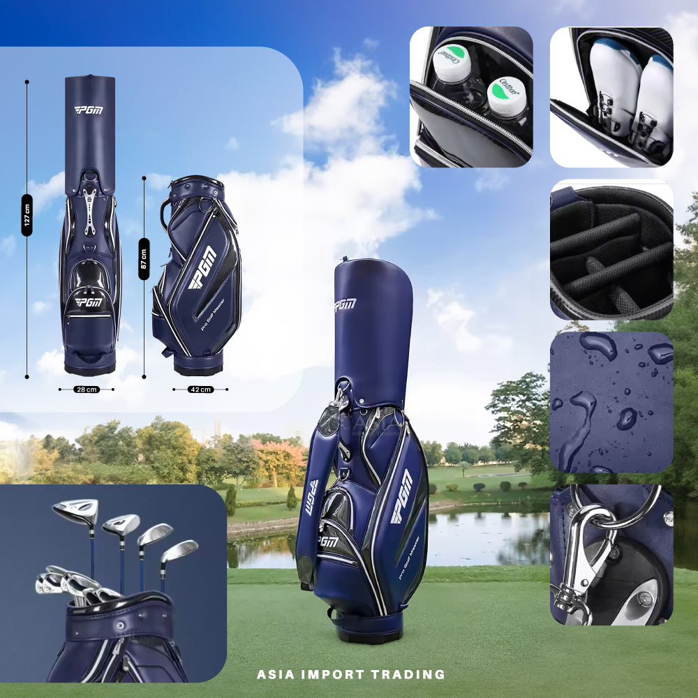 Bolso Azul para palos Golf QB108