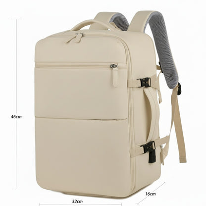 Mochila de Viaje Expandible color Beige