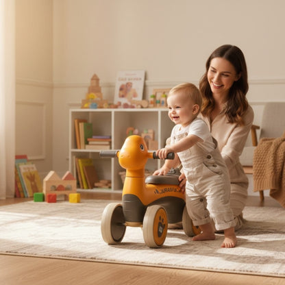 Correpasillos Infantil Dinosaurio Jurassic 4 Ruedas