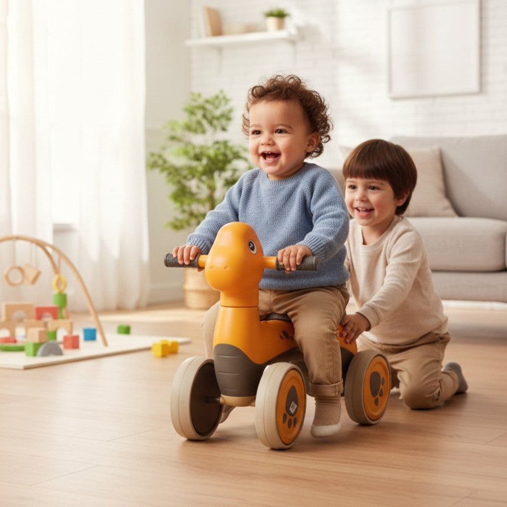 Correpasillos Infantil Dinosaurio Jurassic 4 Ruedas