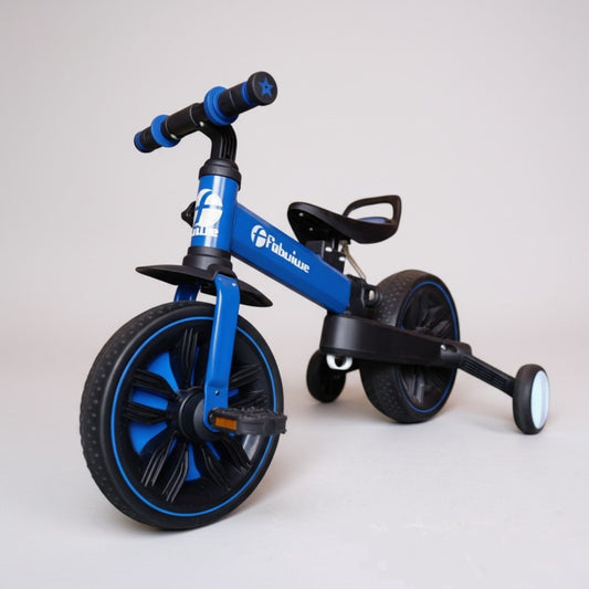 Bicicleta de Equilibrio y Triciclo 2 en 1 Fabuluxe Azul