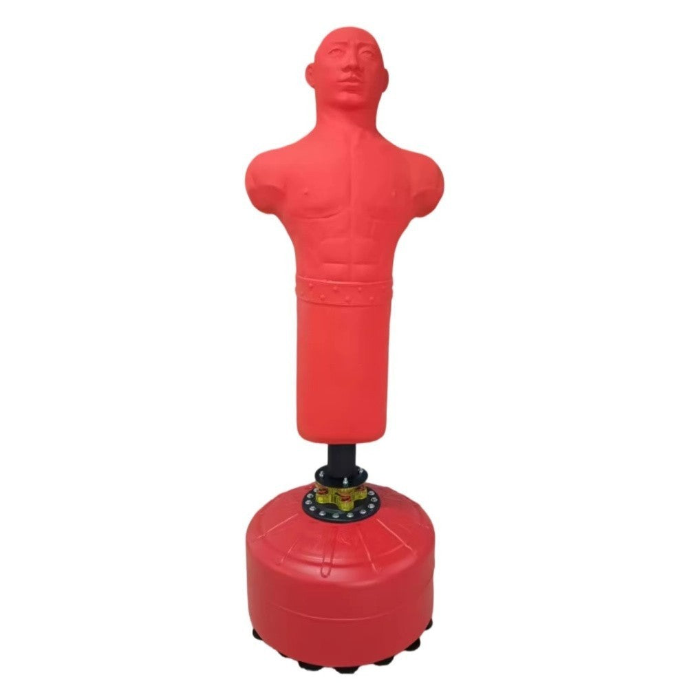 Muñeco de Entrenamiento de golpe tipo torso con base 170 cm Rojo