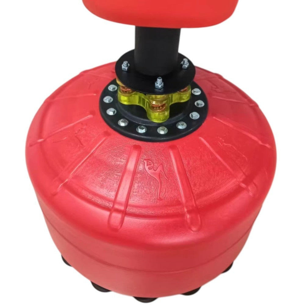 Muñeco de Entrenamiento de golpe tipo torso con base 170 cm Rojo