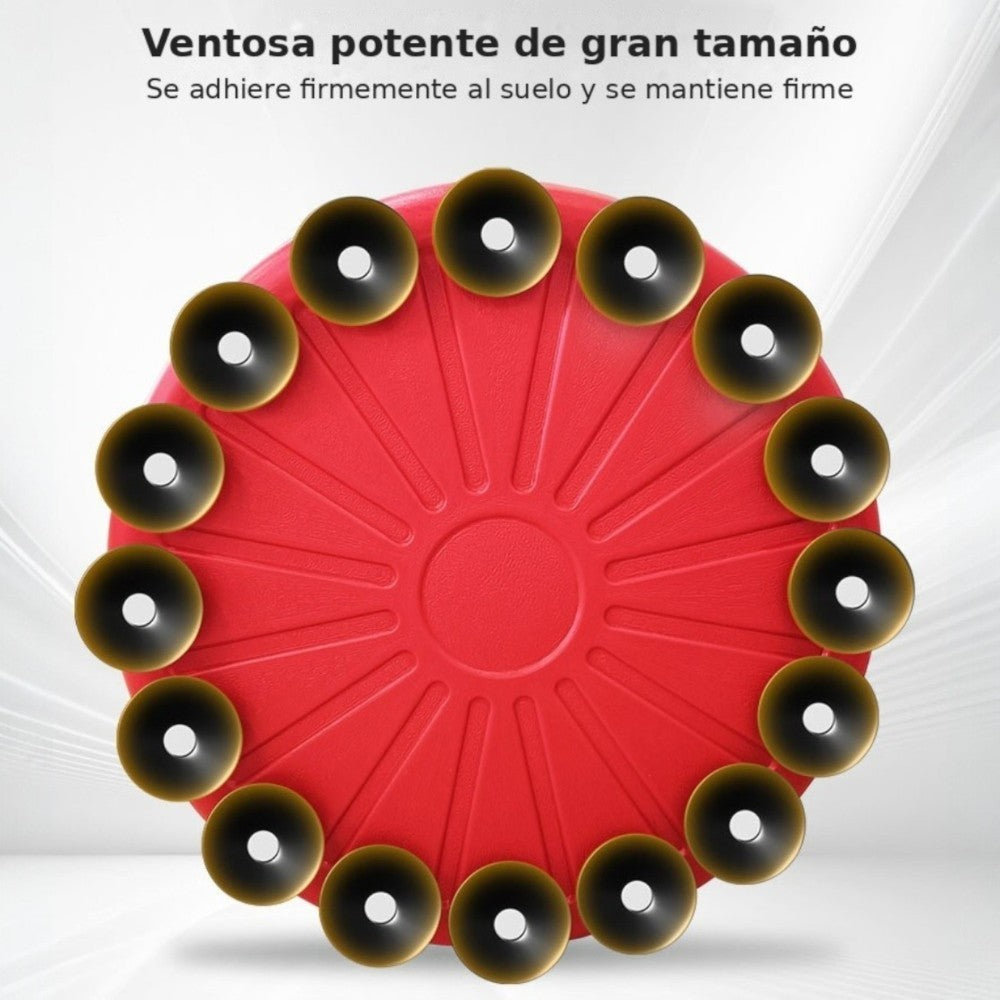 Muñeco de Entrenamiento de golpe tipo torso con base 170 cm Rojo