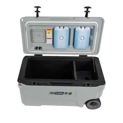 Cooler Térmico Wotion 53L con Ruedas – Alta Duración