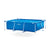 Piscina Estructural Rectangular Intex 2,2mt x 1,5mt x 0,60mt  1.662 litros