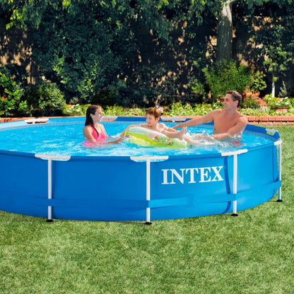 Piscina Estructural Redonda Intex 3,66mt x 0,76mt  6.503 Litros