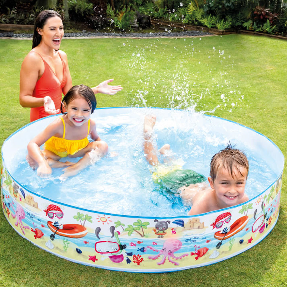 Piscina Redonda para niños Intex 1,52mt x 0,25mt 443 Litros