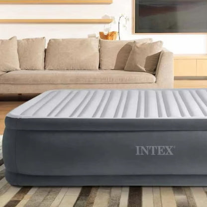 Colchon Inflable Electrico Intex Deluxe 1,52 x 2,03 x 0,33 m