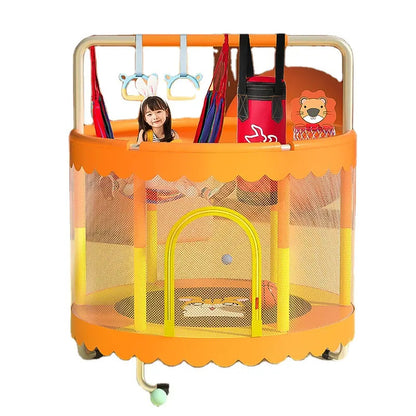 Mini Trampolin Cama Elastica Para Niños 150 cms PWRFitness