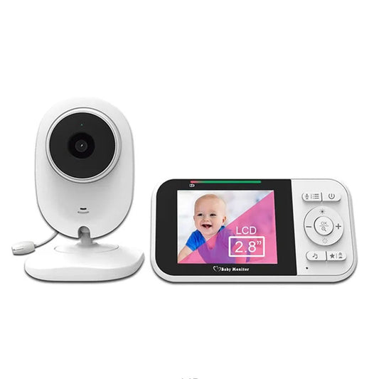 Cámara Monitor Bebé 2.8” LCD Visión Nocturna y Audio
