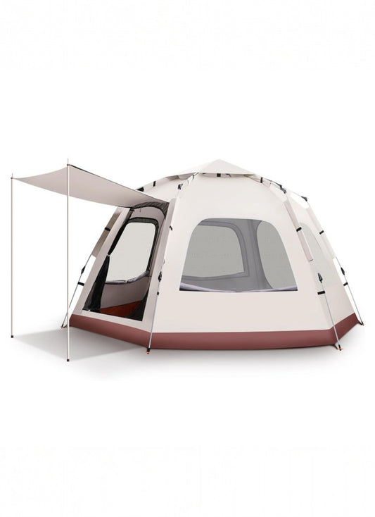 Carpa Automática Hexagonal 280x280 cm 4-6 Personas