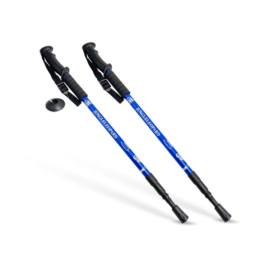 Pack de 2 Bastones Trekking Antishock Azul
