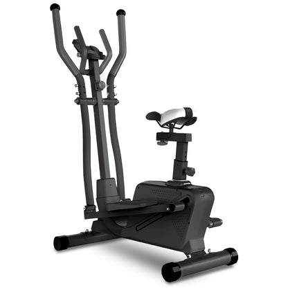 Eliptica PWRFitness Negra con Asiento